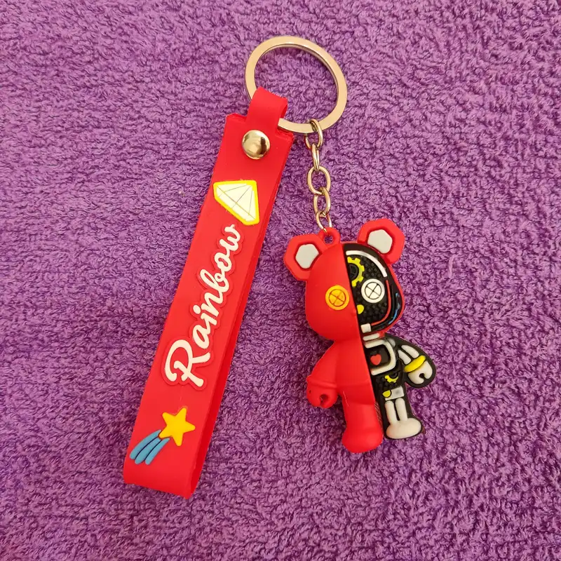 جاکلیدی مدل سیلیکونی طرح خرس روبات ای کد DB20