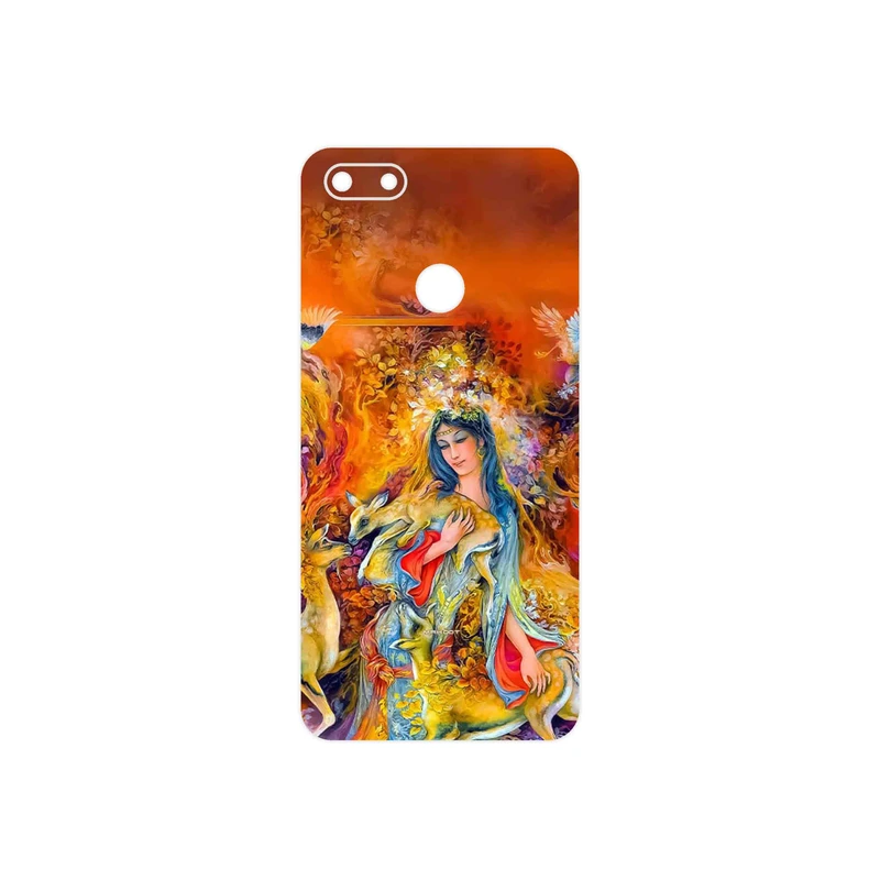 برچسب پوششی ماهوت مدل Persian miniature 2 مناسب برای گوشی موبایل موتورولا Moto E6 Play