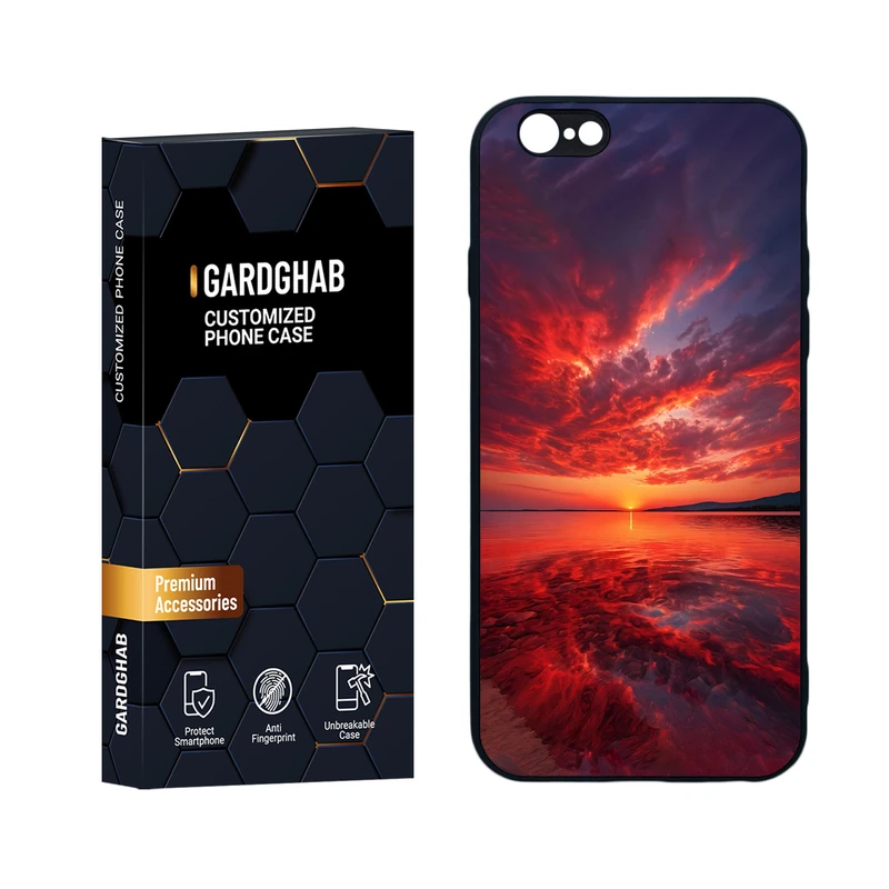 کاور گارد قاب مدل طبیعت مناسب برای گوشی موبایل اپل iPhone 6 / 6S