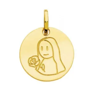 آویز گردنبند طلا 18 عیار زنانه قیراط طرح دختر کد GH2479