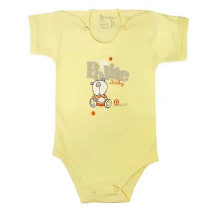 بادی آستین کوتاه نوزادی کد lo-02