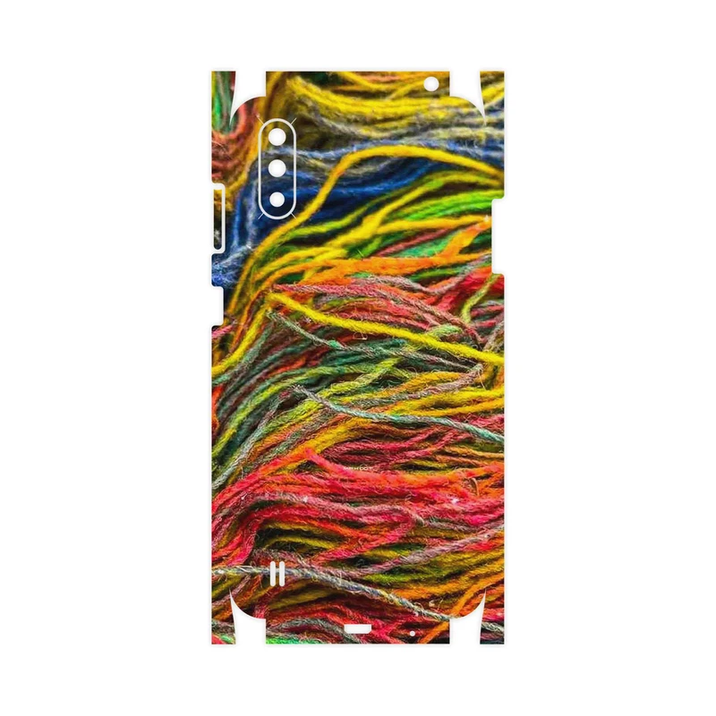 برچسب پوششی ماهوت مدل Fabric Texture 9-FullSkin مناسب برای گوشی موبایل سامسونگ Galaxy A01