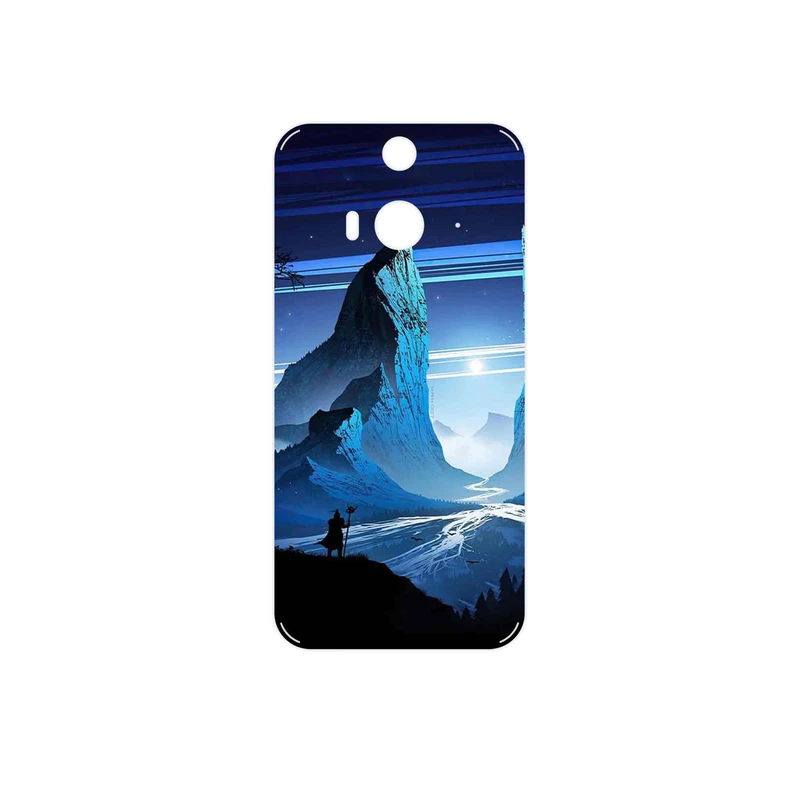 برچسب پوششی ماهوت مدل Blue Mountains Digital Art مناسب برای گوشی موبایل اچ تی سی Butterfly 2