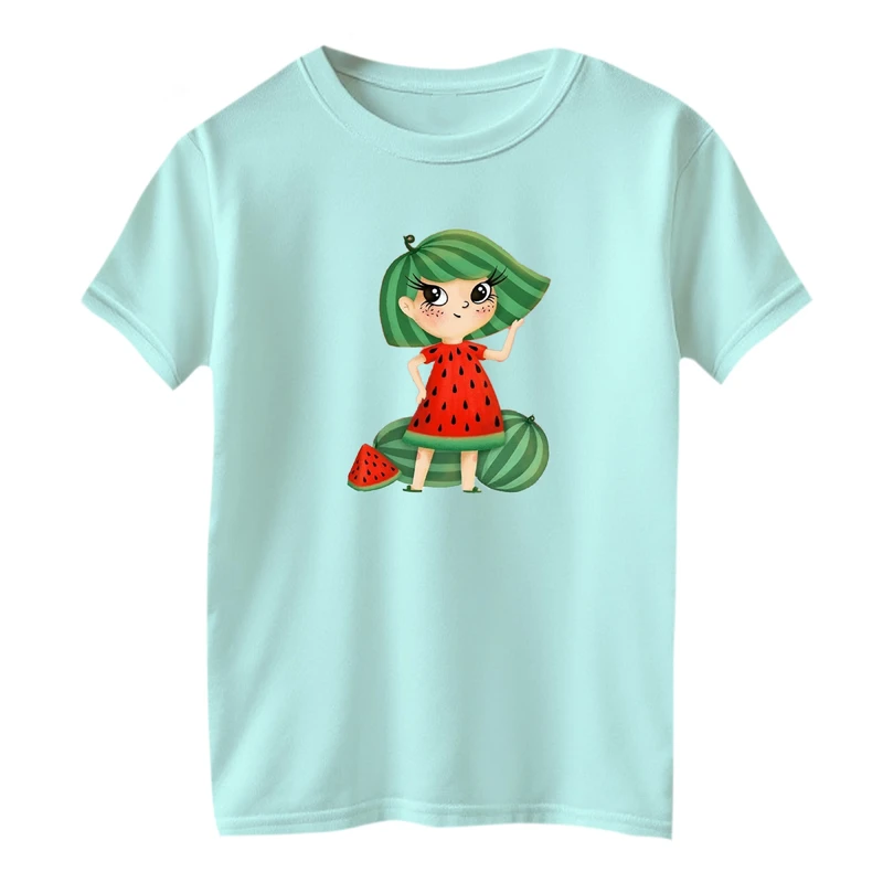 تی شرت آستین کوتاه بچگانه مدل دخترک یلدایی کد 15