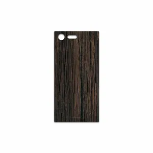 MAHOOT Burned Wood Cover Sticker for Sony Xperia X Compact