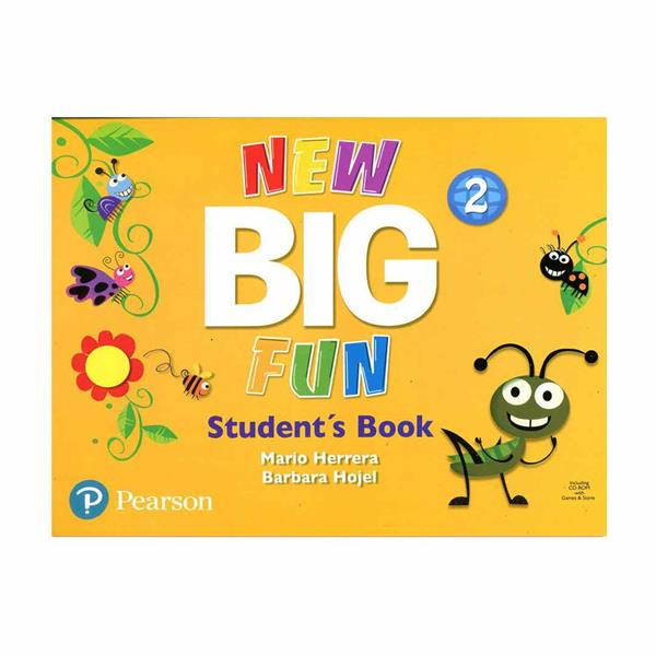 کتاب new big fun اثر Mario Herrera and Barbara Hojel انتشارات پيرسون 3 جلدی کتاب new big fun اثر Mario Herrera and Barbara Hojel انتشارات پيرسون 3 جلدی