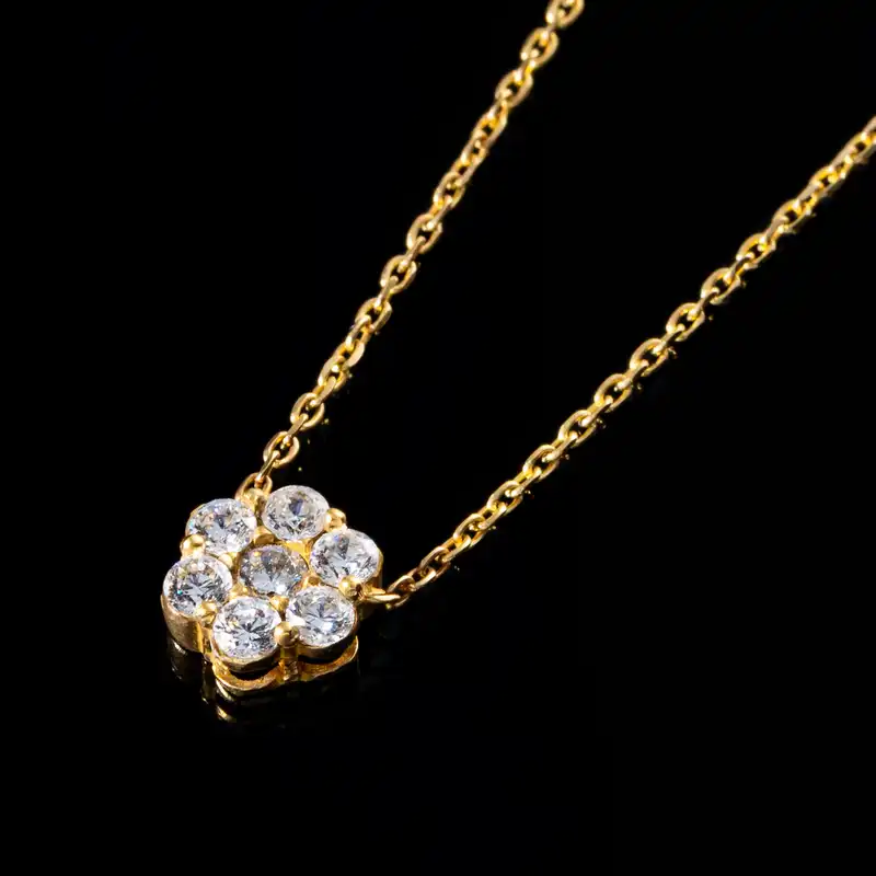 گردنبند طلا 18 عیار زنانه جواهری سون مدل 1889