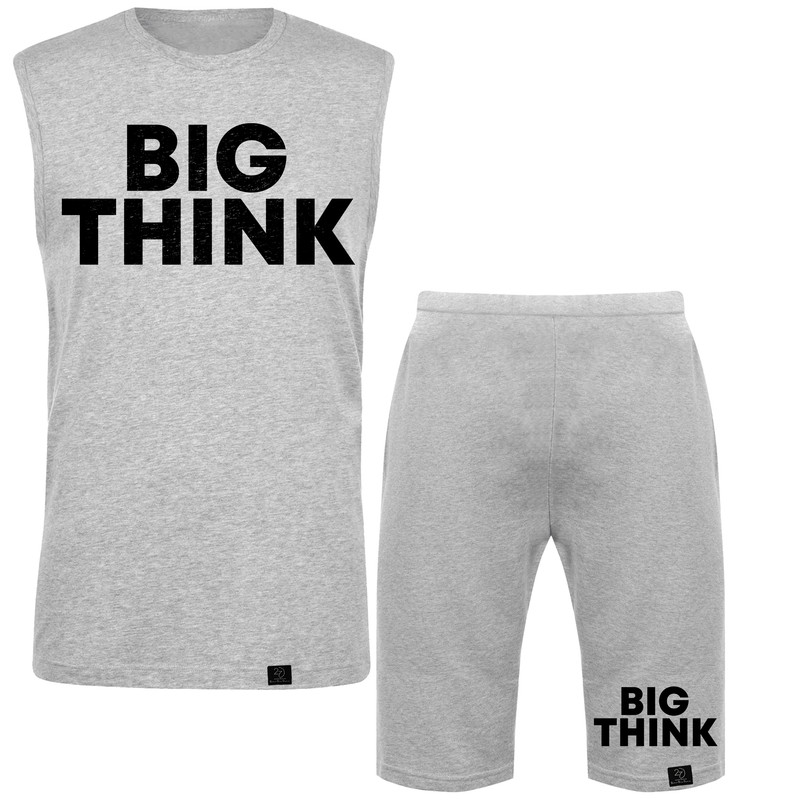 ست تاپ و شلوارک مردانه 27 مدل Big Think کد MH179 