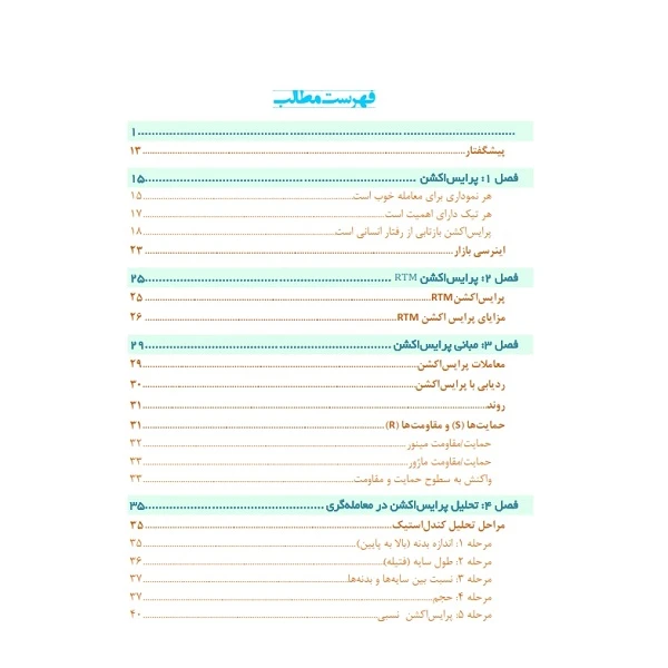 عکس شماره 3 : کتاب مفاهیم و کلیات پرایس اکشن rtm اثر سلیمه صدیقی و دکتر سمیه محمدی انتشارات باوین