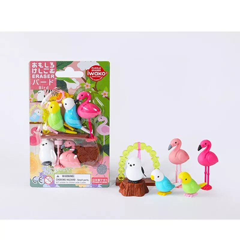 پاک کن روکارتی مدل طوطی و فلامینگو کد 546