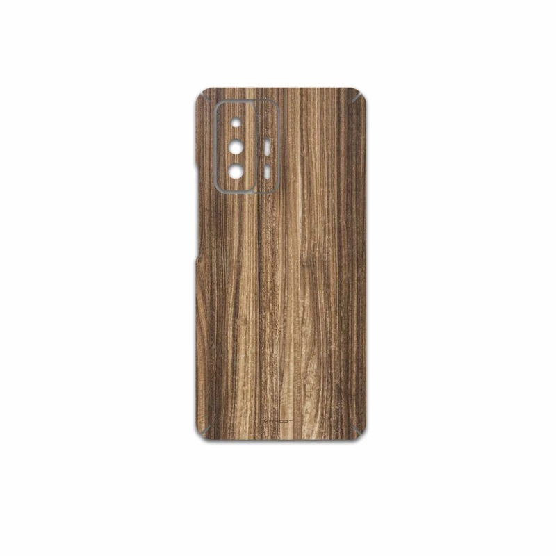 برچسب پوششی ماهوت مدل Light-Walnut-Wood مناسب برای گوشی موبایل شیائومی 11T