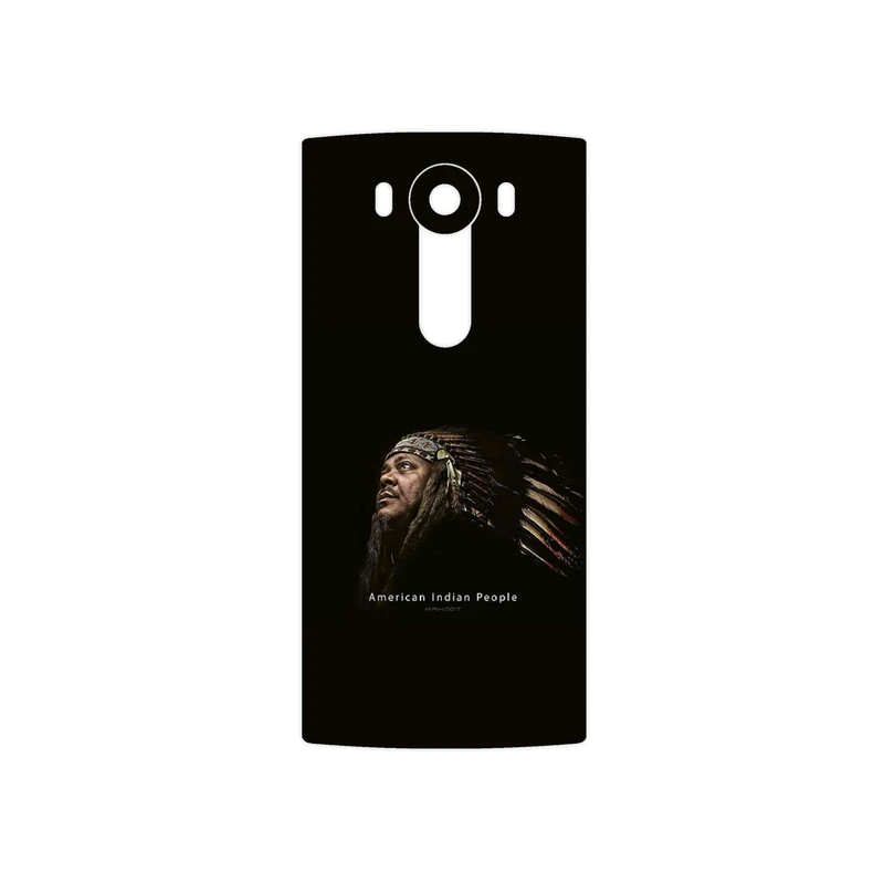 برچسب پوششی ماهوت مدل Portrait of an Indian Man مناسب برای گوشی موبایل ال جی V10