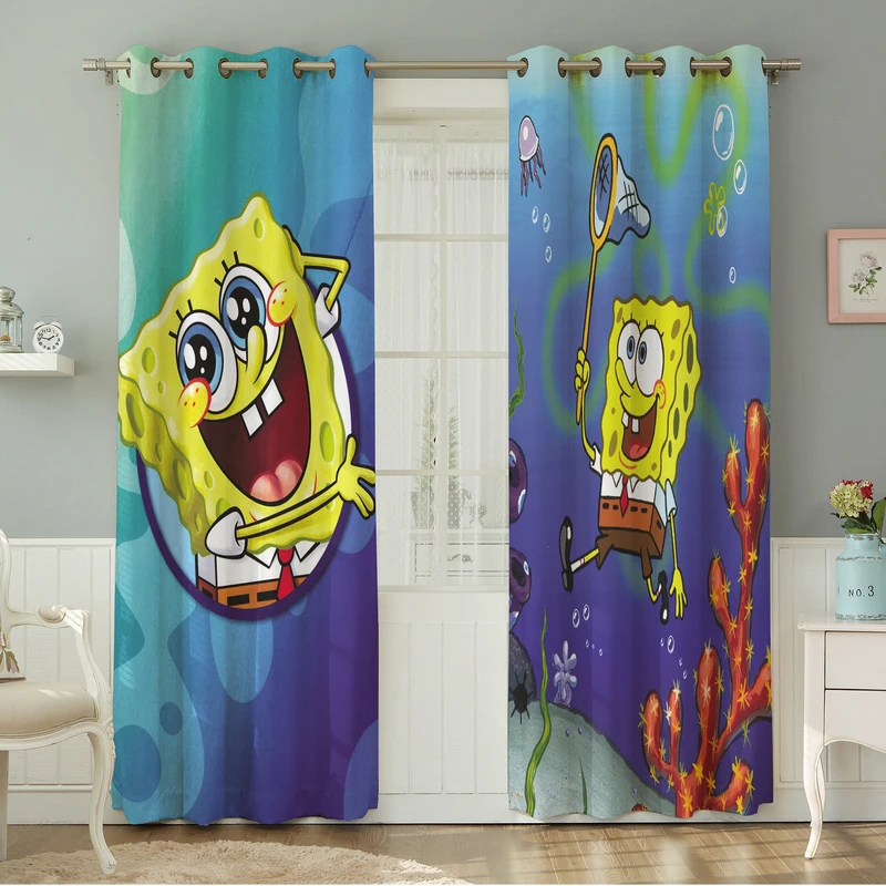 پرده نیروانا طرح کودک  مدل مخمل کد 5241سایز 140×280 سانتی متر