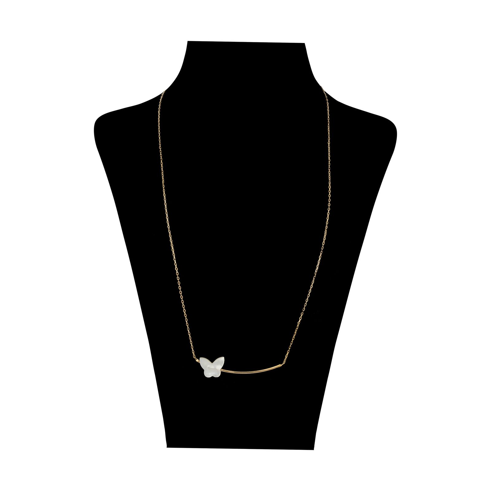 گردنبند طلا 18 عیار زنانه مایا ماهک مدل MM1276 -  - 1