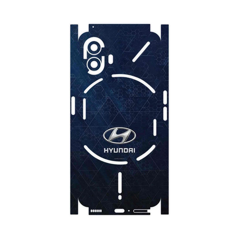 برچسب پوششی ماهوت مدل Hyundai_Logo-FullSkin مناسب برای گوشی موبایل ناتینگ Phone 2