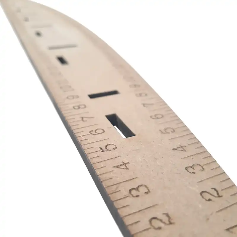 خط کش خیاطی مدل مولر و گونیای محدب مجموعه 2 عددی