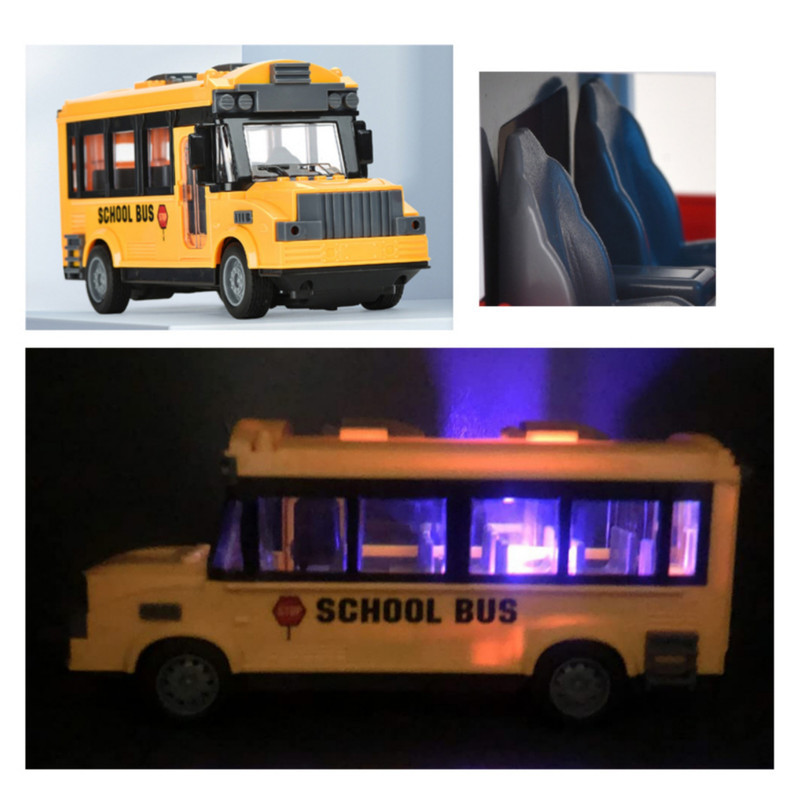 ماشین بازی کنترلی مدل اتوبوس مدرسه