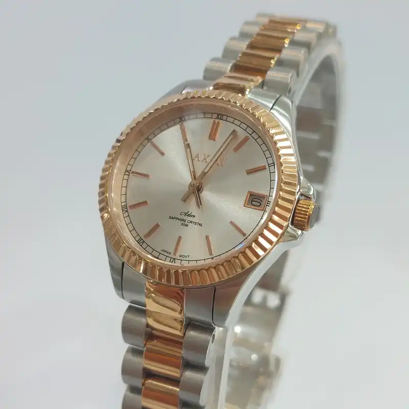 ست ساعت مچی عقربه ای زنانه و مردانه لاکسمی مدل 8506e - 8506l