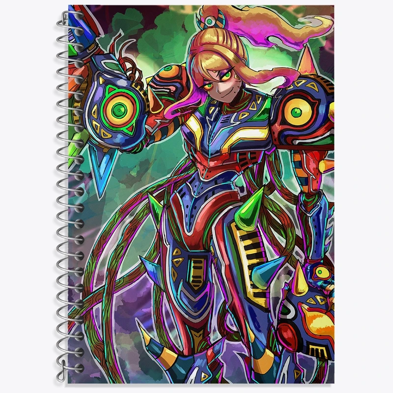 دفتر لغت 50 برگ خندالو طرح بازی متروید (Metroid) کد 35667