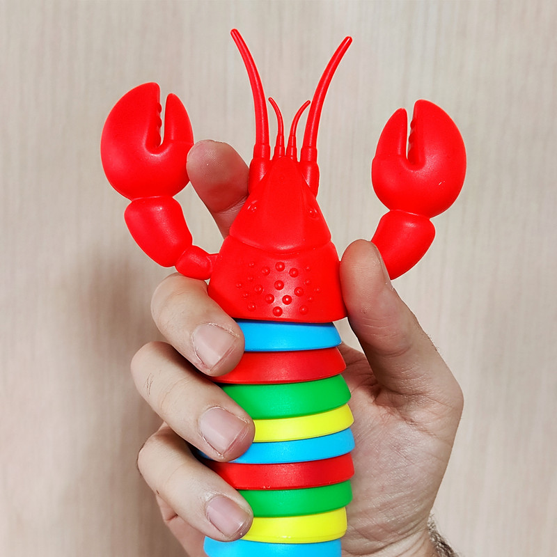 اسباب بازی مدل finger lobster