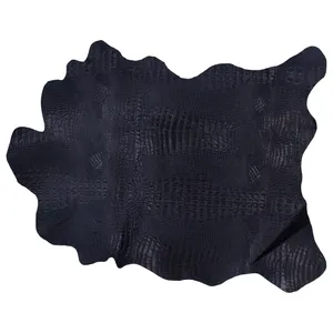 چرم طبیعی مدل بزی کورکودیل کد 02G119C