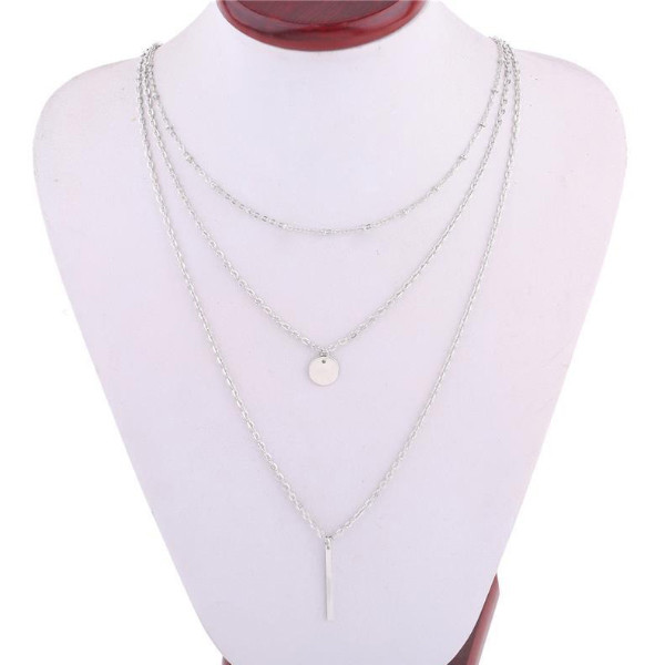 گردنبند زنانه مدل سکه ای مجموعه 3 عددی گردنبند زنانه مدل سکه ای مجموعه 3 عددی