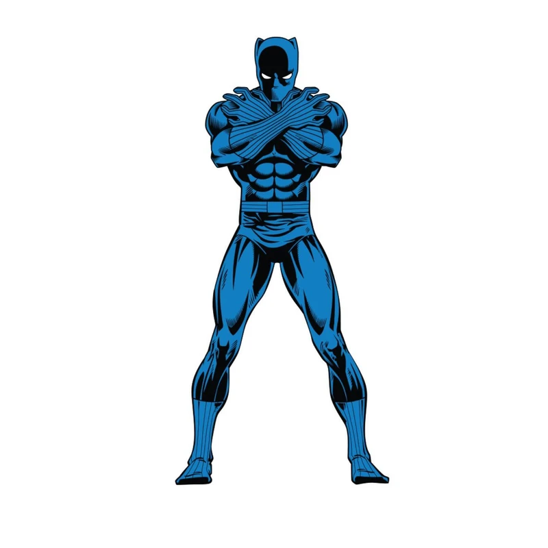 استیکر لپ تاپ و موبایل مدل سریال طرح پلنگ سیاه اونجرز مارول Black Panther Avengers Marvel کد 4740