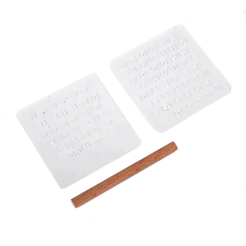 ابزار نشانه گذاری مدل حروف و عدد مجموعه 3 عددی