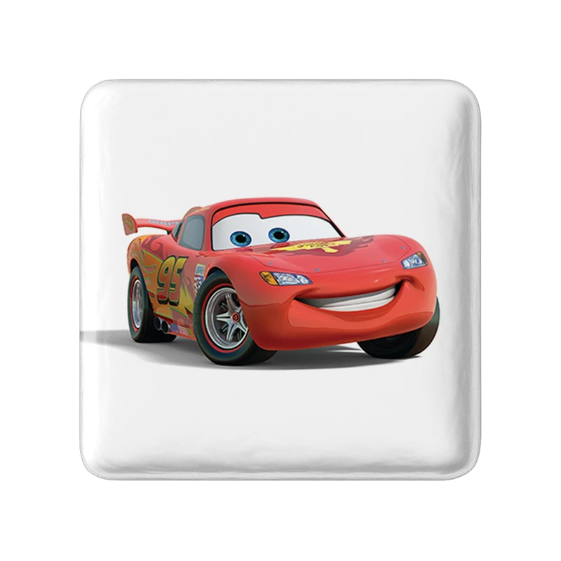 مگنت خندالو طرح ماشین ها (Cars) مدل مربعی کد 36542