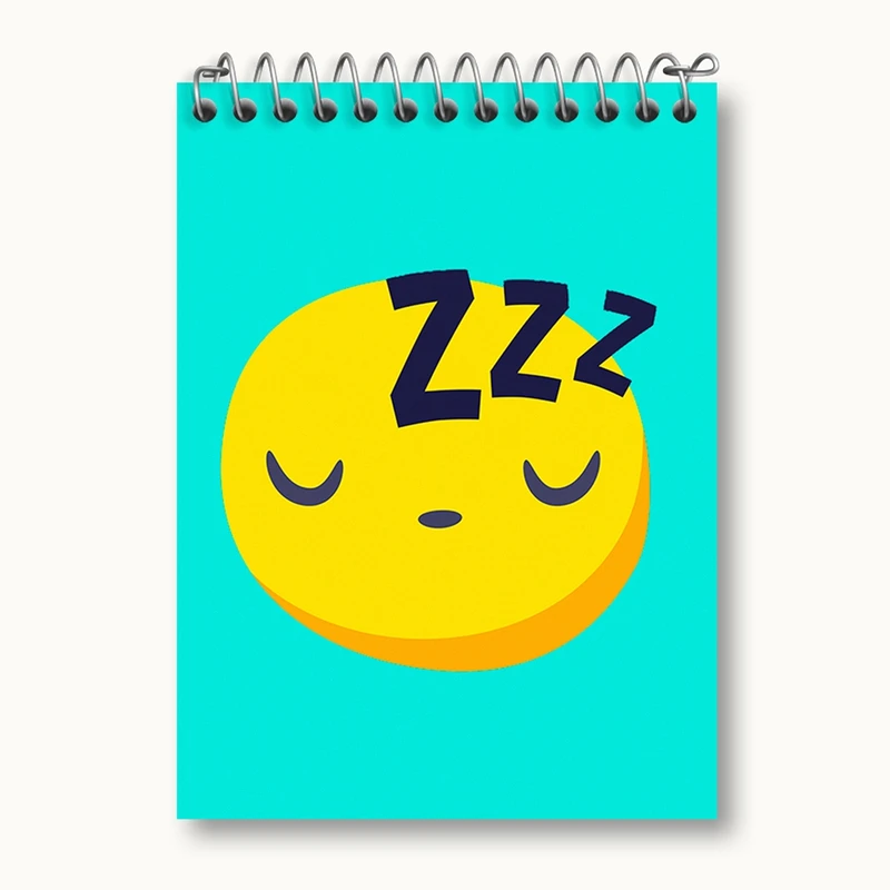 دفتر یادداشت 50 برگ خندالو مدل ایموجی Emoji کد 3001
