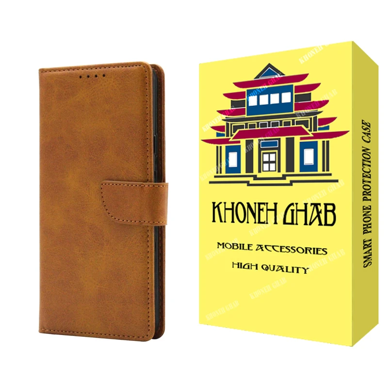 کیف کلاسوری خونه قاب مدل چرمی طرح CUT مناسب برای گوشی موبایل سامسونگ Galaxy A73 5G