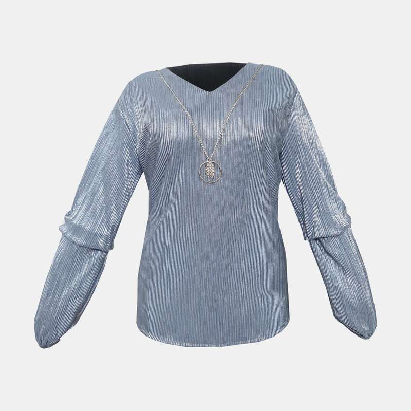 بلوز زنانه مدل پلیسه 