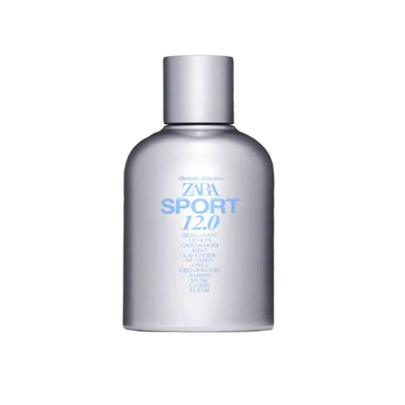 ادو تویلت مردانه زارا مدل اسپرت شماره 12 حجم 100 میلی لیتر