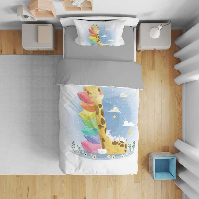 سرویس روتختی نوپه هوم مدل زرافه T5864 تک نفره 5 تکه