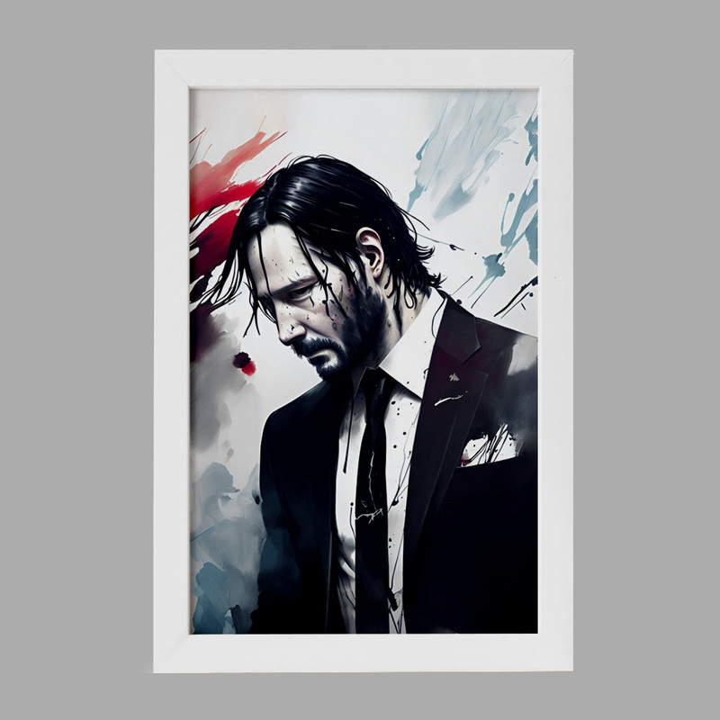 تابلو خندالو مدل جان ویک John Wick کد 28572
