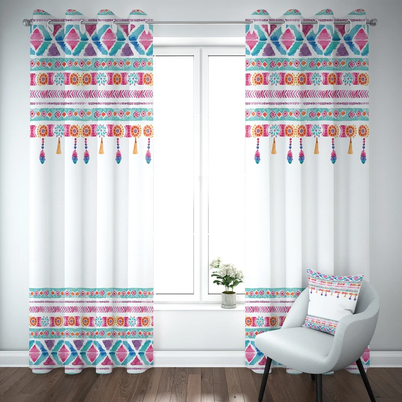 پرده مدل b1077 سایز 140×280 سانتی متر