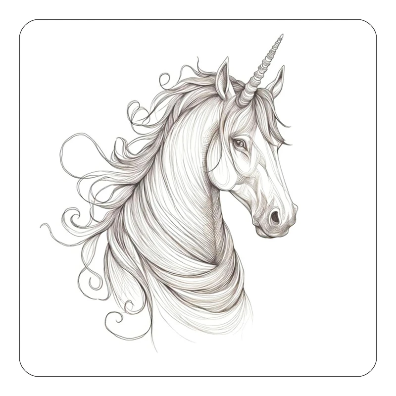 مگنت کاکتی طرح اسب تک شاخ و یونیکورن مدل mp31256