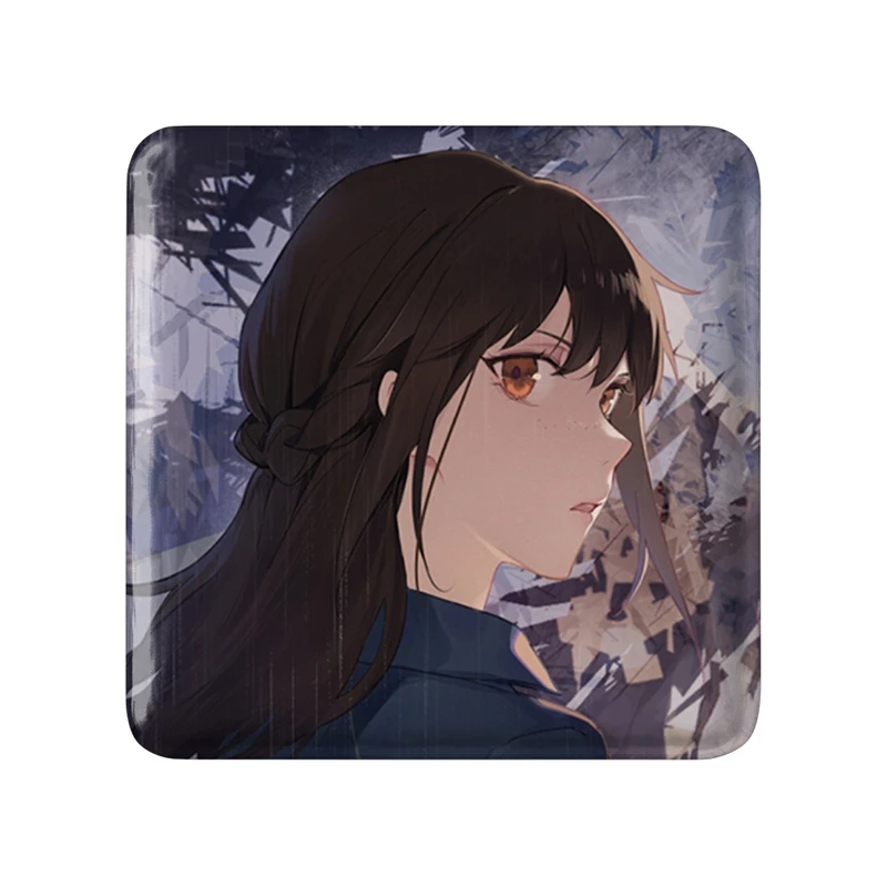 مگنت خندالو طرح آکانه انیمه روان گذر مدل مربعی کد 33768