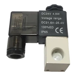 شیر برقی پنوماتیک مدل 24v1/4