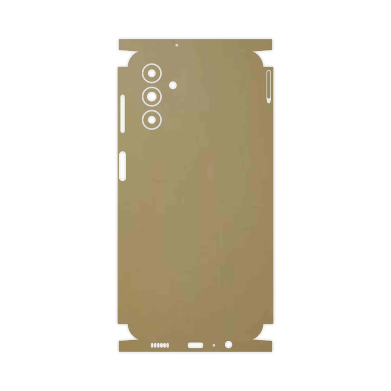 برچسب پوششی ماهوت مدل Matte-Gold-FullSkin مناسب برای گوشی موبایل سامسونگ Galaxy A04s