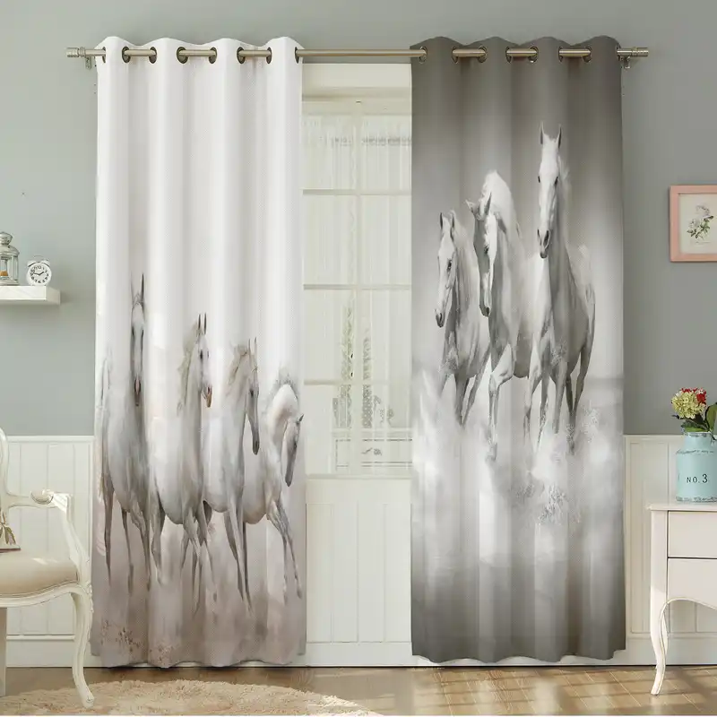 پرده نیروانا طرح مدرن مدل مخمل کد 5198سایز 140×280 سانتی متر