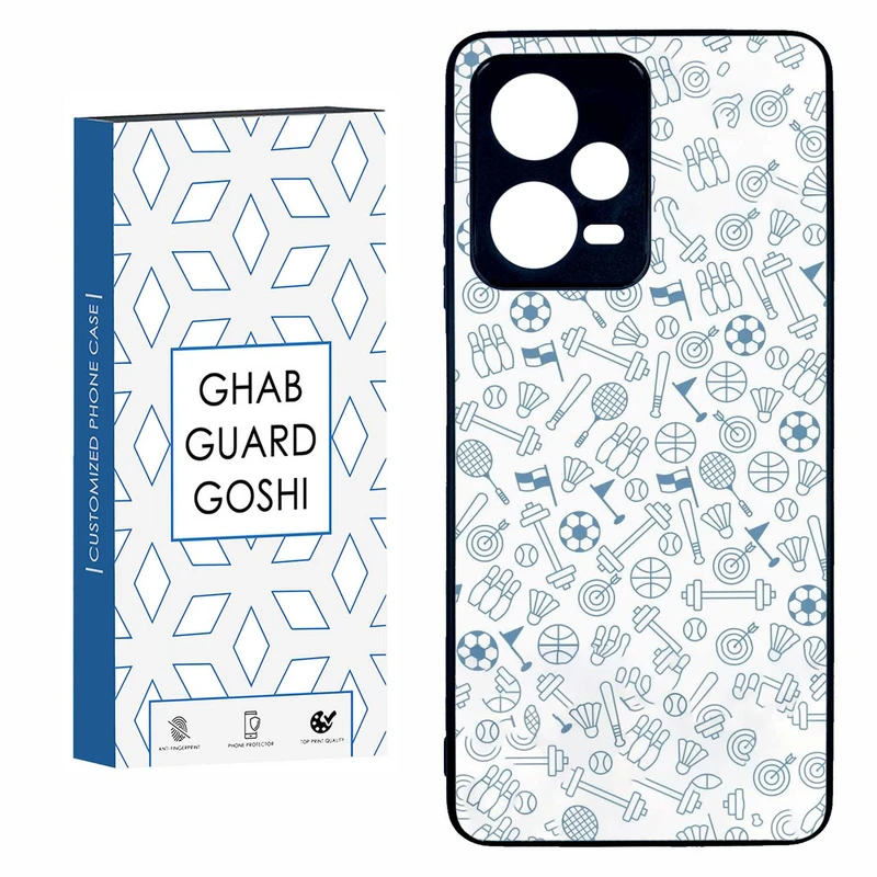 کاور قاب گارد گوشی طرح ورزشی کد TPU-121 مناسب برای گوشی موبایل شیائومی  REDMI NOTE 12 PRO 5G