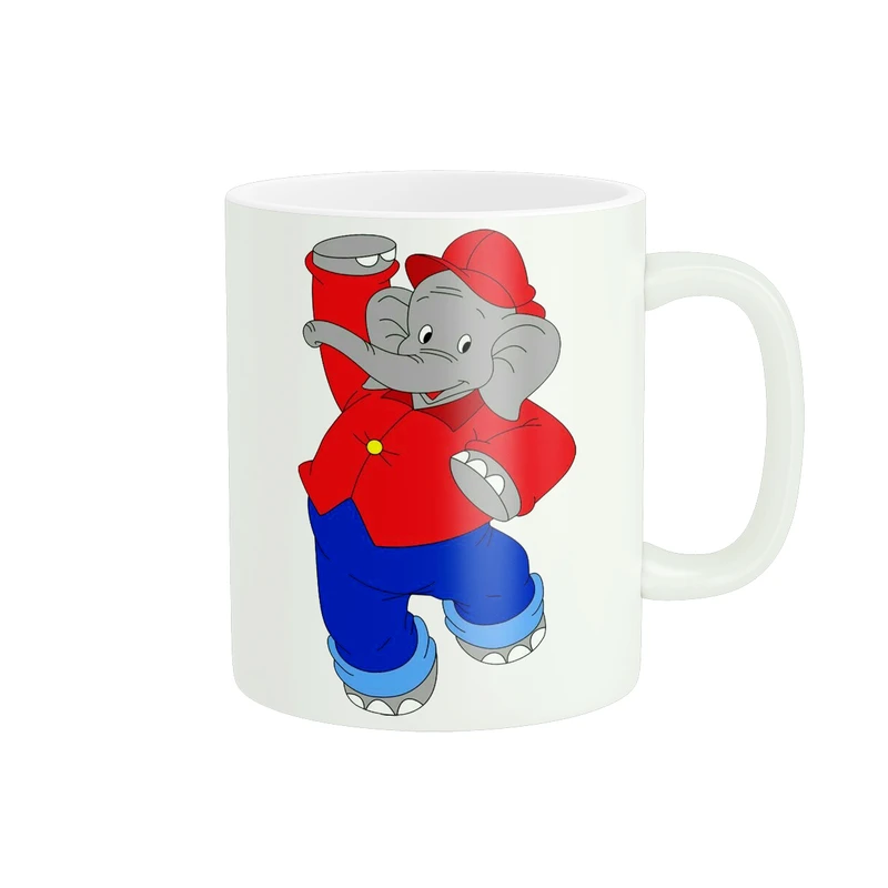 ماگ پاد آفرین طرح فیل  کد 1636