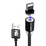 کابل تبدیل مغناطیسی USB به لایتنینگ کیسیون مدل AH404 طول یک متر
