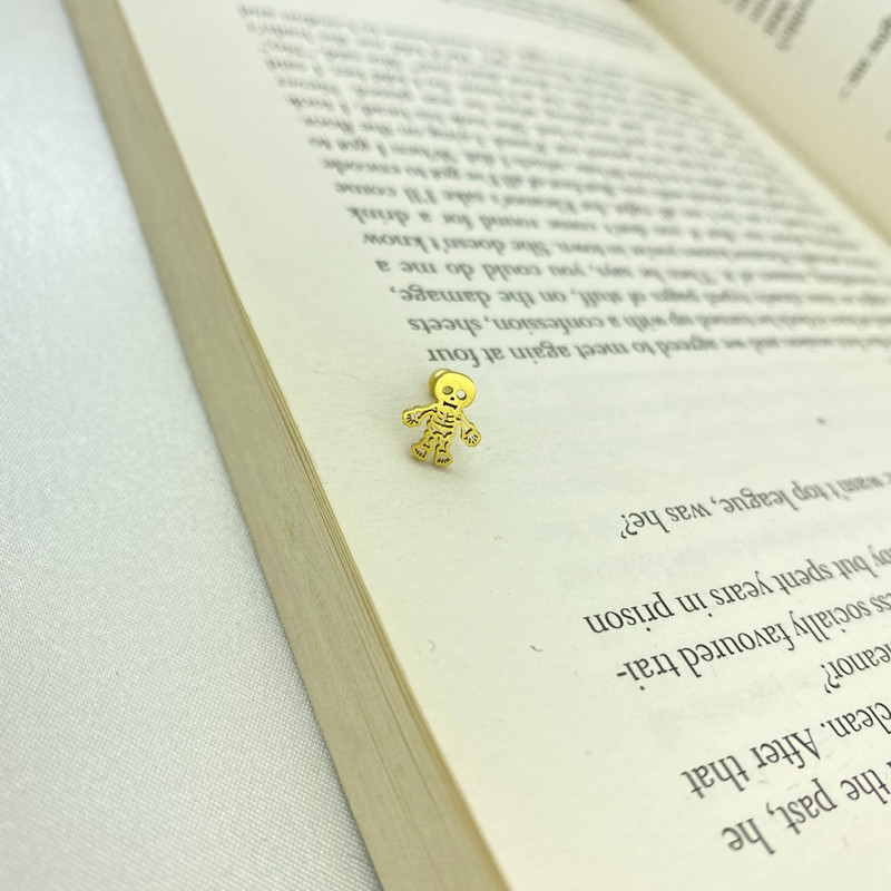 پیرسینگ گوش زنانه مدل اسکلت کد P4270