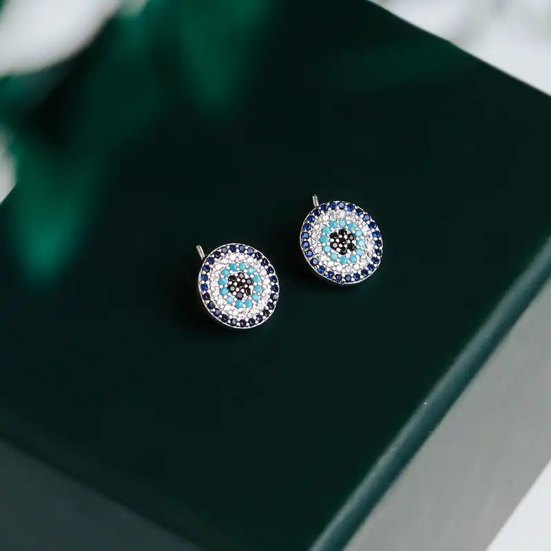 گوشواره نقره زنانه جی تی ای مدل جی نایس 37