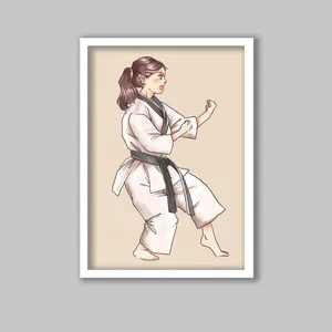 تابلو لیلیان طرح تکواندو کد LA-G10299