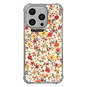 AKAM AMC-WTA15PRO-FLOWERS10 Cover For Apple iPhone 15 Pro