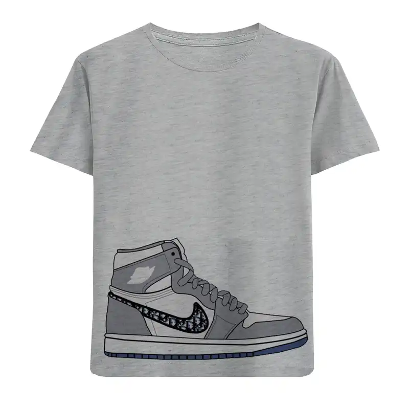 تی شرت آستین کوتاه بچگانه مدل کتونی F866