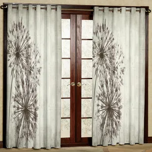  پرده مدل قاصدک مخمل پانچی کد 261 سایز 140x280 سانتی متر